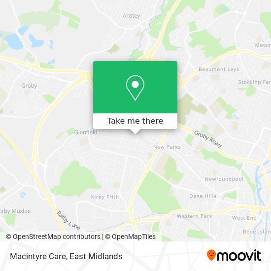 Macintyre Care map