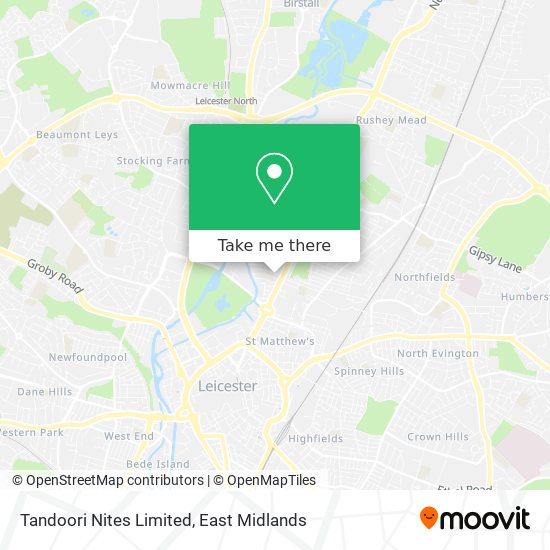Tandoori Nites Limited map