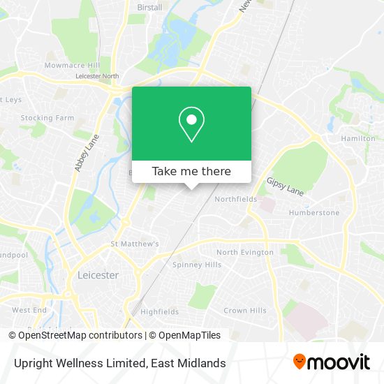 Upright Wellness Limited map