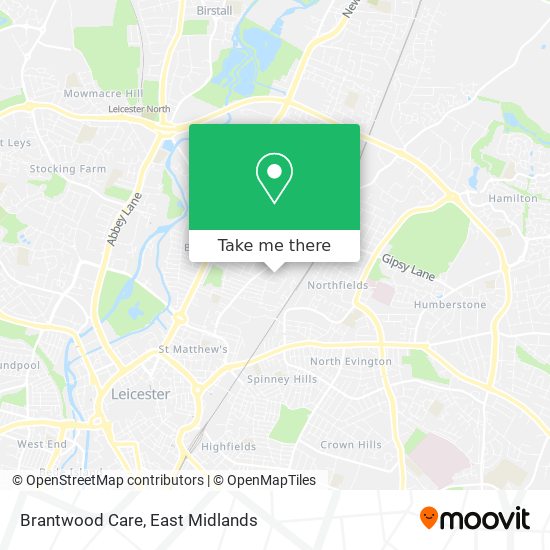 Brantwood Care map