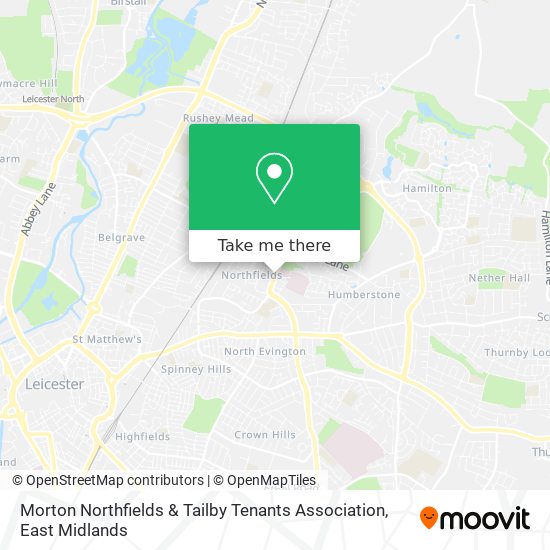 Morton Northfields & Tailby Tenants Association map