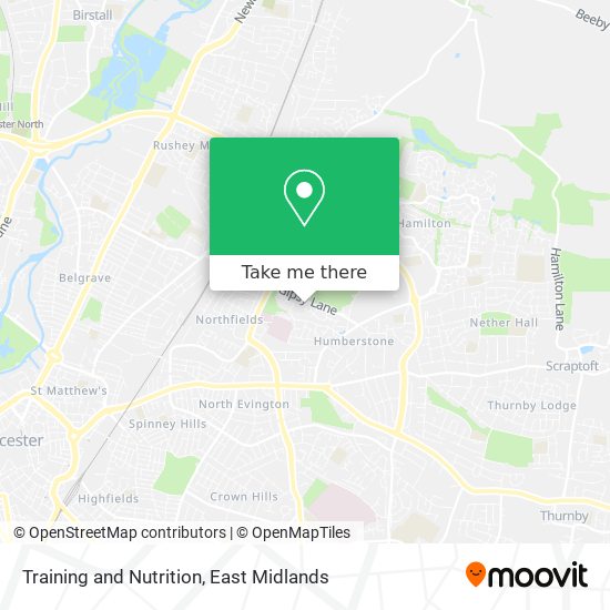 Training and Nutrition map