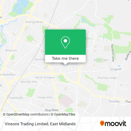 Vinsons Trading Limited map