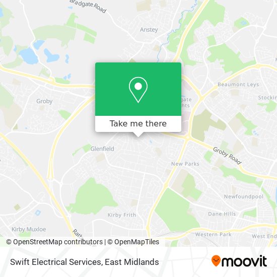 Swift Electrical Services map