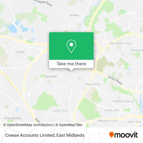 Creese Accounts Limited map