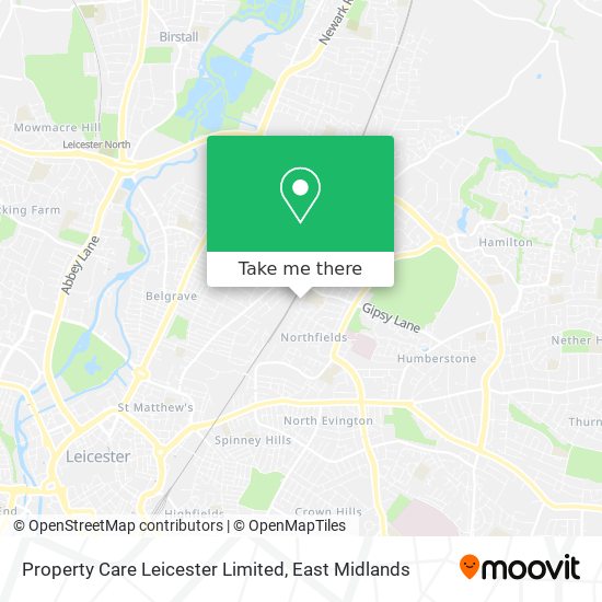 Property Care Leicester Limited map