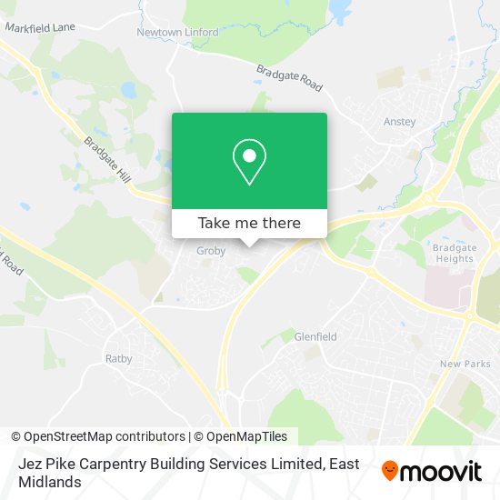 Jez Pike Carpentry Building Services Limited map