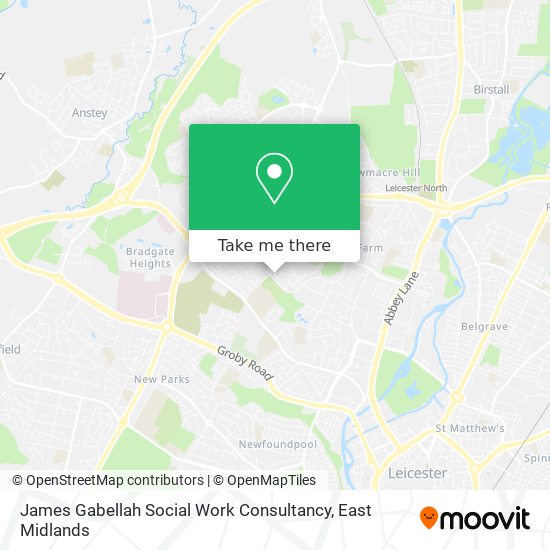 James Gabellah Social Work Consultancy map