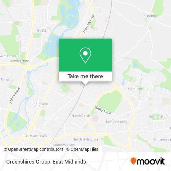 Greenshires Group map