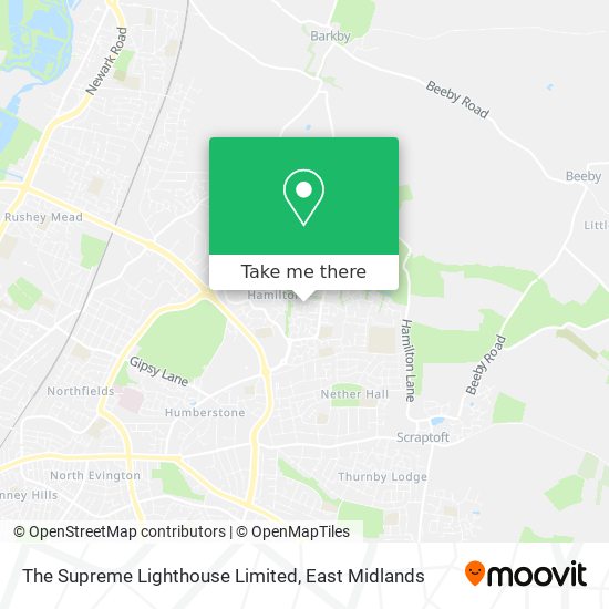 The Supreme Lighthouse Limited map