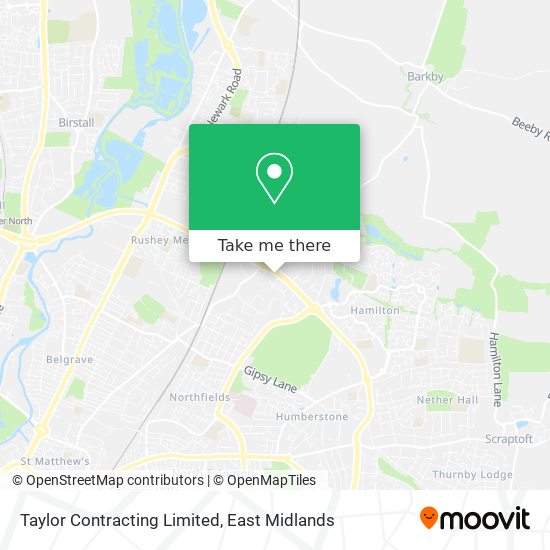 Taylor Contracting Limited map