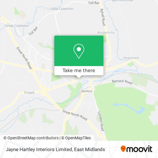 Jayne Hartley Interiors Limited map