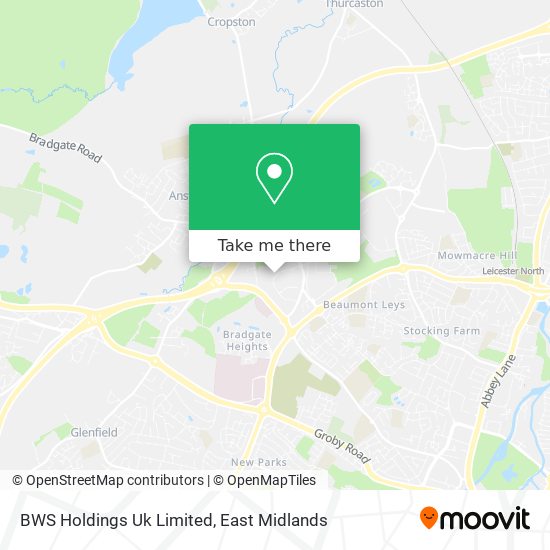 BWS Holdings Uk Limited map