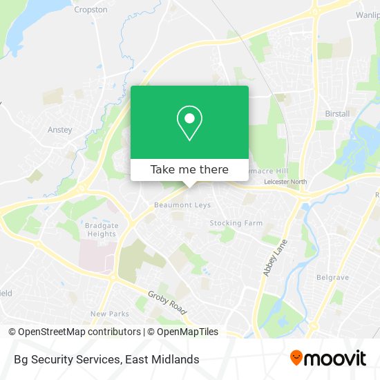 Bg Security Services map