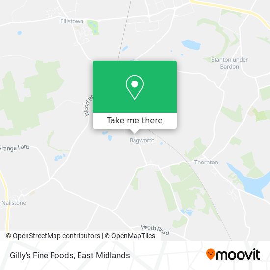 Gilly's Fine Foods map