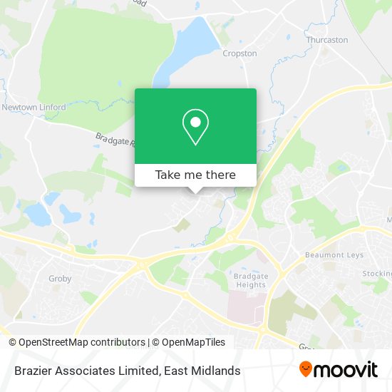 Brazier Associates Limited map