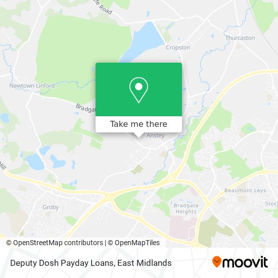 Deputy Dosh Payday Loans map