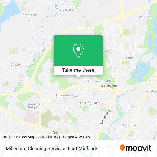 Millenium Cleaning Services map