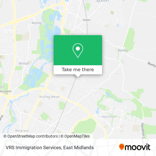 VRS Immigration Services map