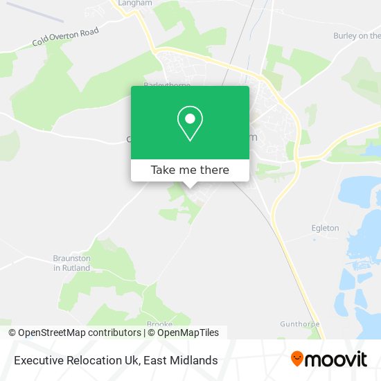 Executive Relocation Uk map