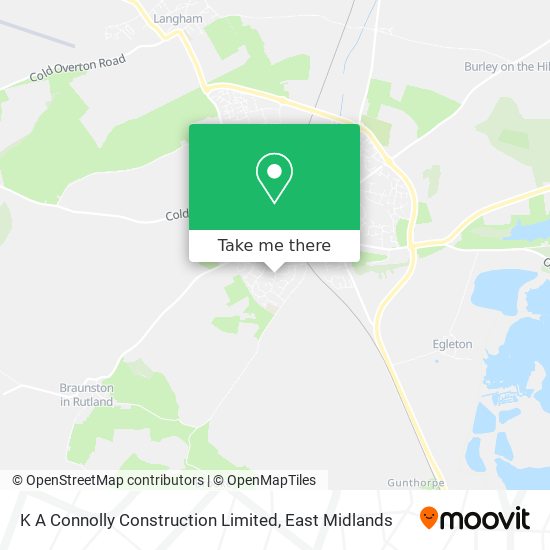 K A Connolly Construction Limited map