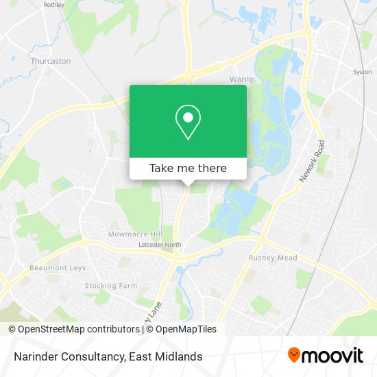 Narinder Consultancy map