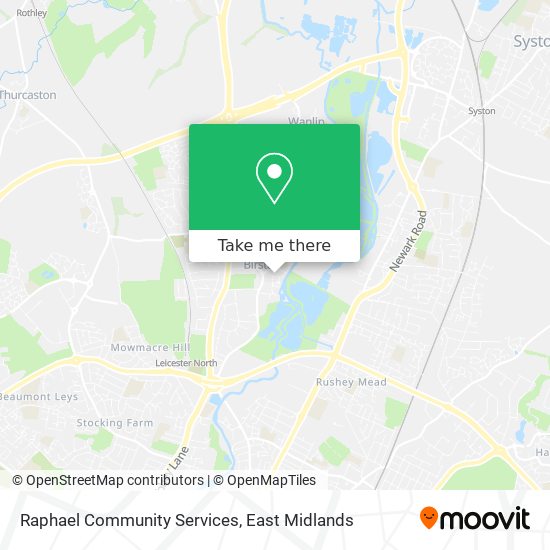 Raphael Community Services map