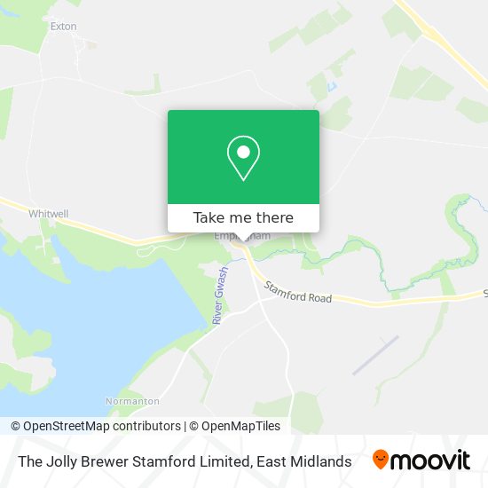 The Jolly Brewer Stamford Limited map
