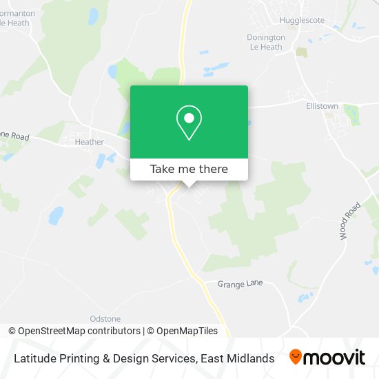 Latitude Printing & Design Services map