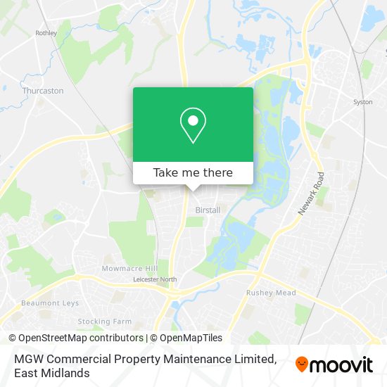 MGW Commercial Property Maintenance Limited map