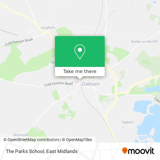 The Parks School map