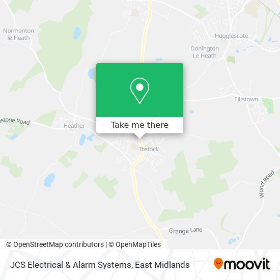 JCS Electrical & Alarm Systems map