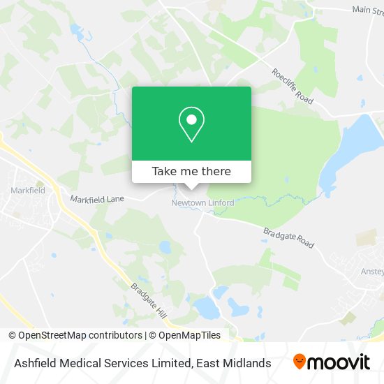 Ashfield Medical Services Limited map