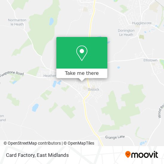 Card Factory map