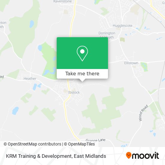 KRM Training & Development map