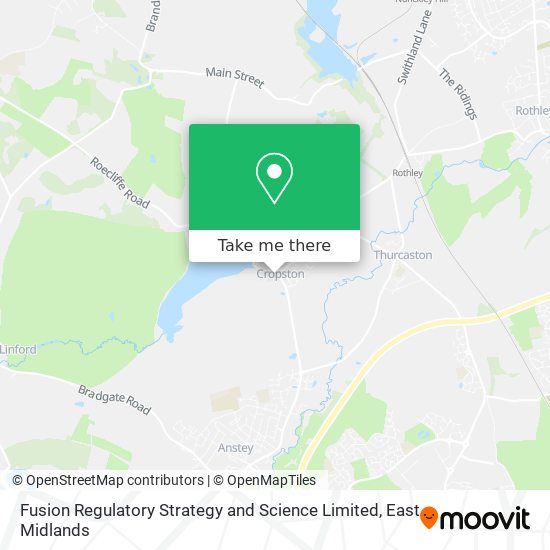 Fusion Regulatory Strategy and Science Limited map