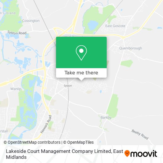 Lakeside Court Management Company Limited map