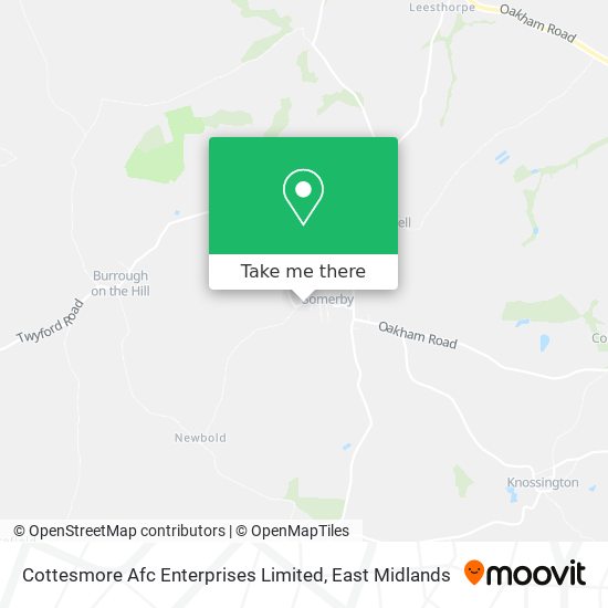 Cottesmore Afc Enterprises Limited map