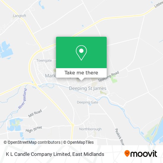 K L Candle Company Limited map