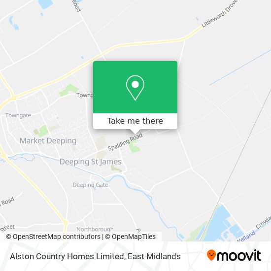 Alston Country Homes Limited map
