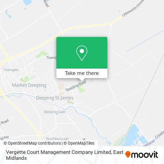 Vergette Court Management Company Limited map