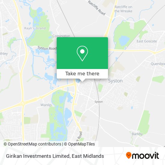 Girikan Investments Limited map