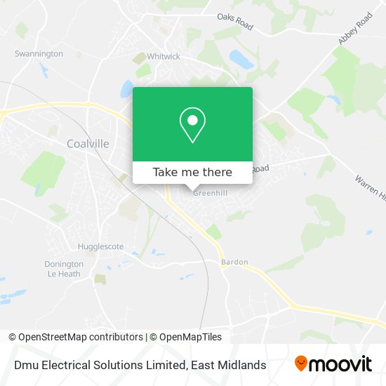 Dmu Electrical Solutions Limited map