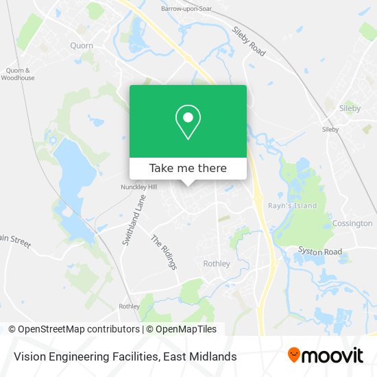 Vision Engineering Facilities map