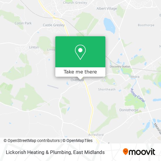 Lickorish Heating & Plumbing map