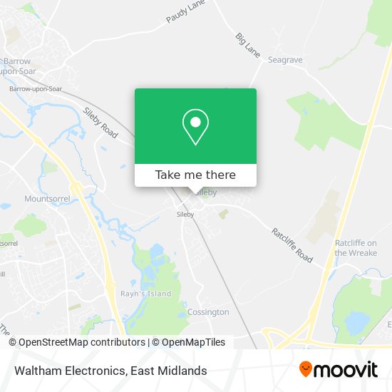 Waltham Electronics map