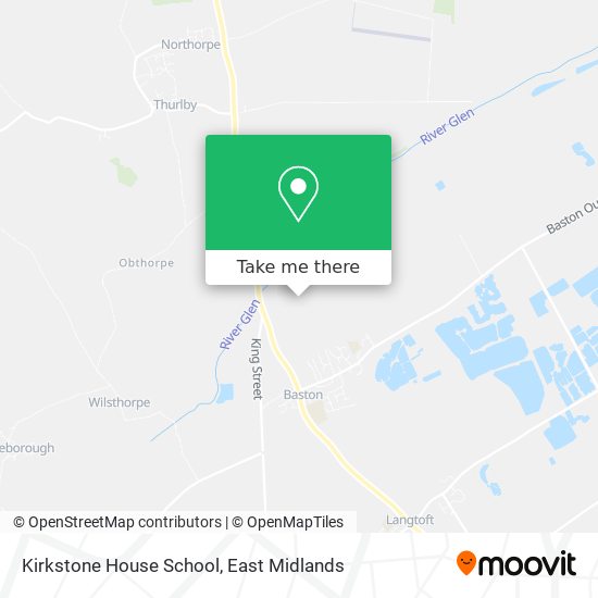 Kirkstone House School map
