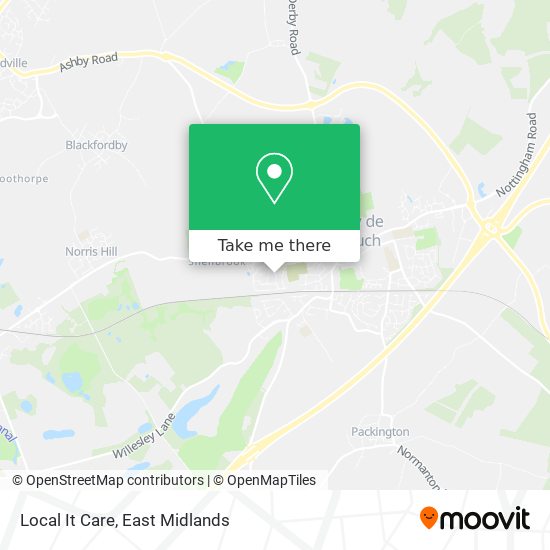 Local It Care map