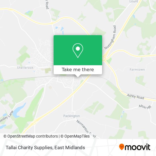 Tallai Charity Supplies map