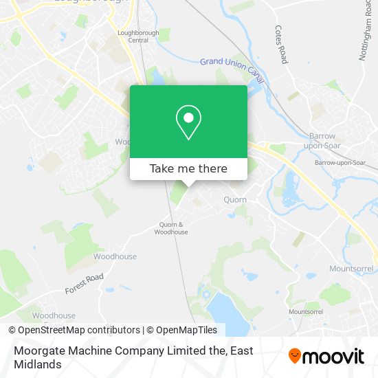 Moorgate Machine Company Limited the map